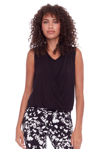 CAMISOLE UP! "ASYMÉTRIQUE" BLACK (30336)