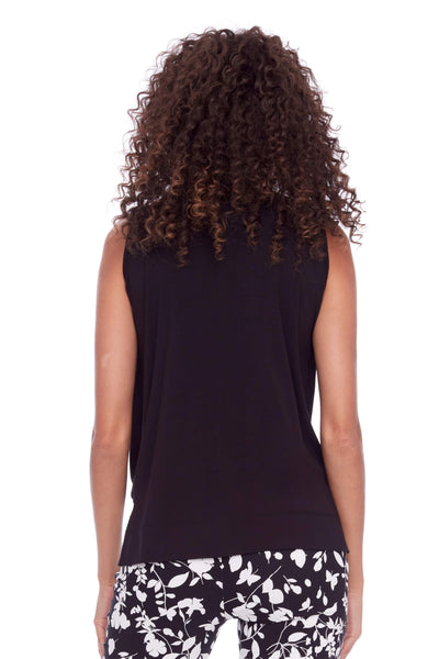 CAMISOLE UP! "ASYMÉTRIQUE" BLACK (30336)