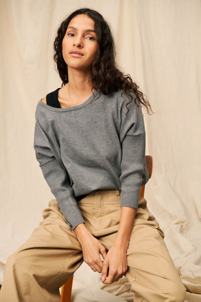 CHANDAIL SAINT-TROPEZ "MILA" MIST GREY (30500003)