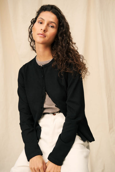 CARDIGAN SAINT-TROPEZ "MILA SZ" BLACK (30500005)
