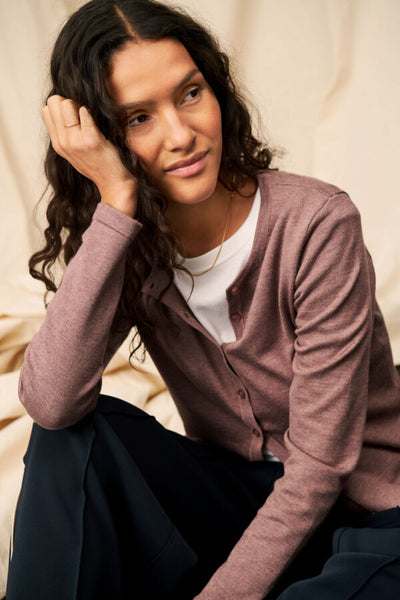 CARDIGAN SAINT-TROPEZ "MILA SZ" ANTLER MELANGE (30500005)