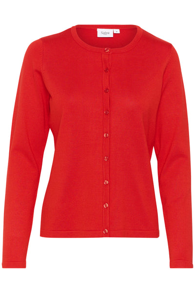 CARDIGAN SAINT-TROPEZ "MILA SZ" FLAME SCARLET (30500005)