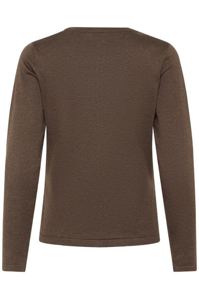 CARDIGAN SAINT-TROPEZ "MILA" FONDUE FUDGE (30500005)