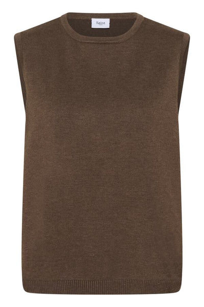 DÉBARDEUR SAINT-TROPEZ "MILA" FONDUE FUDGE (30511506)