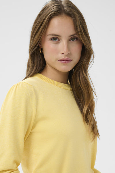 CHANDAIL SAINT-TROPEZ "MILA ROUND NECK" LEMON DROP (30511753)