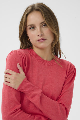 CHANDAIL SAINT-TROPEZ "MILA ROUND NECK" HONEYSUCKLE (30511753)