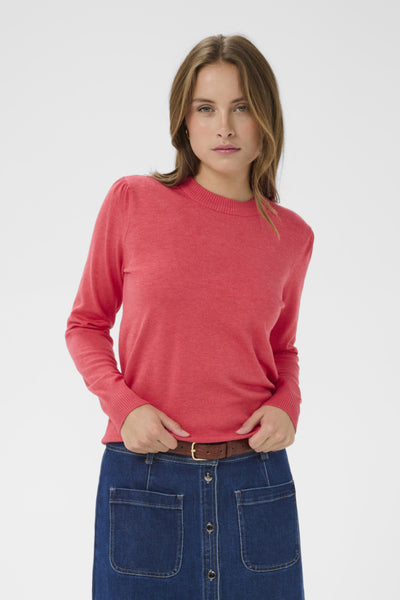 CHANDAIL SAINT-TROPEZ "MILA ROUND NECK" HONEYSUCKLE (30511753)