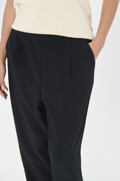 PANTALON SAINT-TROPEZ "CELEST WIDE" BLACK