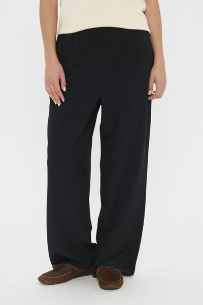 PANTALON SAINT-TROPEZ "CELEST WIDE" BLACK