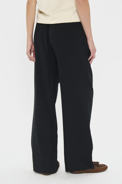 PANTALON SAINT-TROPEZ "CELEST WIDE" BLACK