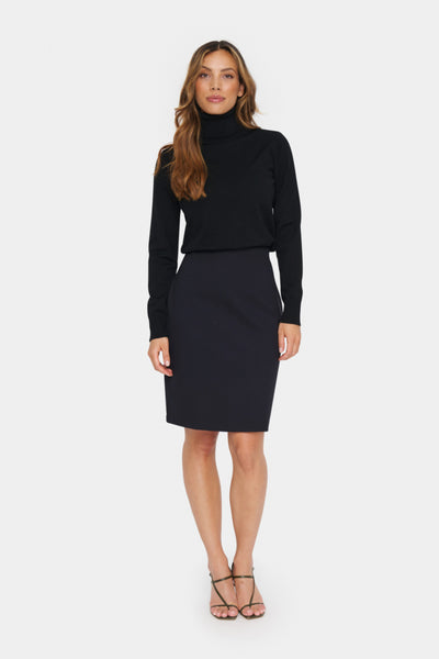 JUPE SAINT-TROPEZ "JENNY" BLACK