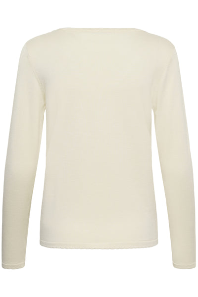 CHANDAIL SAINT-TROPEZ "MILA V-NECK" SEEDPEARL MELANGE (30513960)