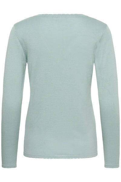 CHANDAIL SAINT-TROPEZ "MILA V-NECK" ETHER (30513960)