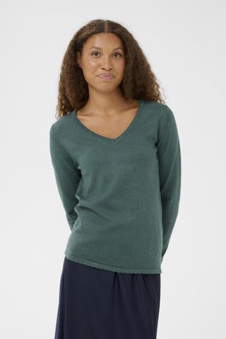 CHANDAIL SAINT-TROPEZ "MILA V-NECK" JUNE BUG (30513960)