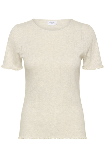 T-SHIRT SAINT-TROPEZ "GRU" SEEDPEARL MELANGE