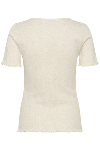 T-SHIRT SAINT-TROPEZ "GRU" SEEDPEARL MELANGE