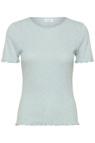 T-SHIRT SAINT-TROPEZ "GRU" ETHER MELANGE