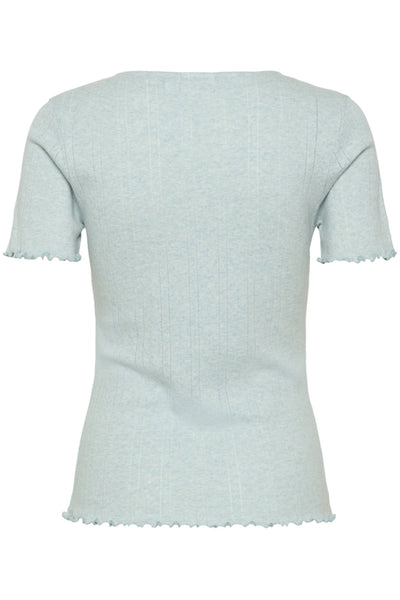 T-SHIRT SAINT-TROPEZ "GRU" ETHER MELANGE