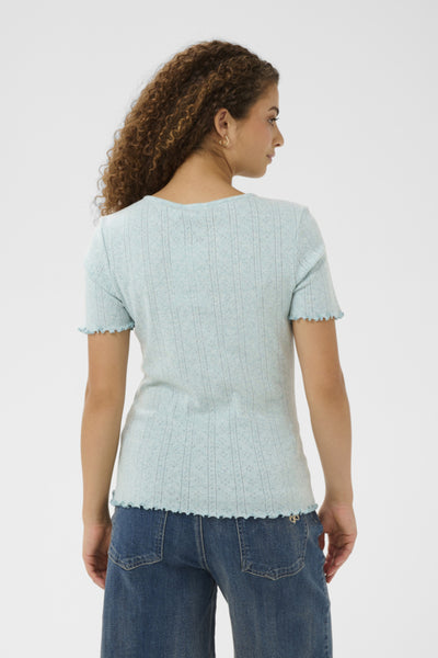 T-SHIRT SAINT-TROPEZ "GRU" ETHER MELANGE
