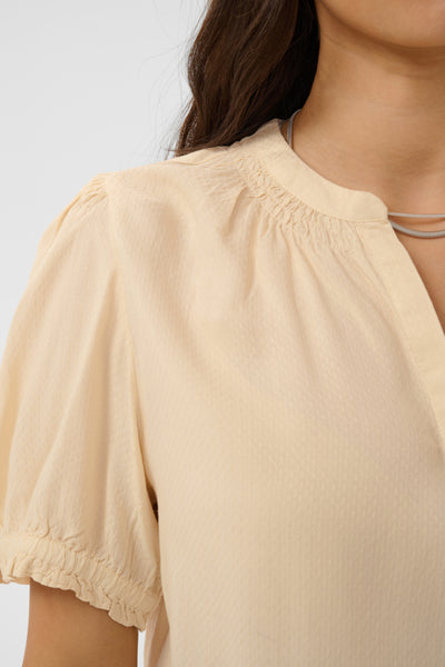 BLOUSE SAINT-TROPEZ "BRITTA" CREME