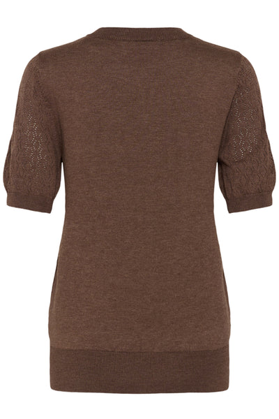 T-SHIRT SAINT-TROPEZ "MILA POINTELLE" FONDUE FUDGE (30514645)