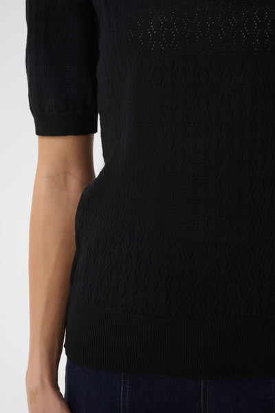 T-SHIRT SAINT-TROPEZ "MILA POINTELLE" BLACK (30514645)