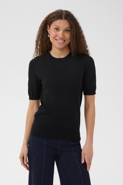T-SHIRT SAINT-TROPEZ "MILA POINTELLE" BLACK (30514645)