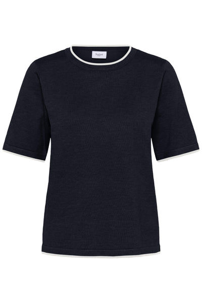 T-SHIRT SAINT-TROPEZ "MILA" NIGHTSKY ICE CONTRAST (30514647)