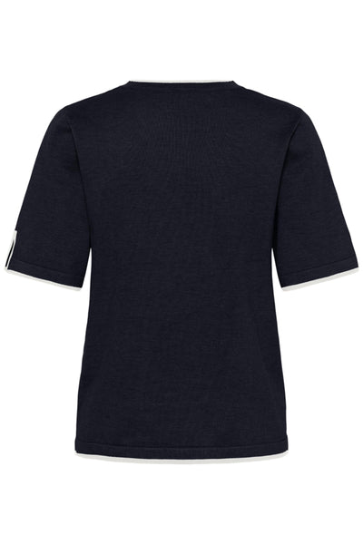 T-SHIRT SAINT-TROPEZ "MILA" NIGHTSKY ICE CONTRAST (30514647)