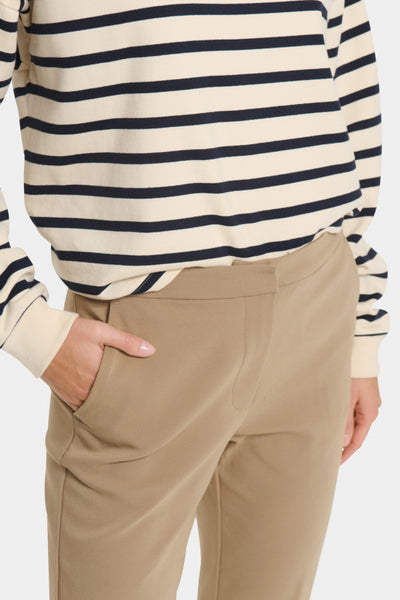 PANTALON SAINT-TROPEZ "OSSA" GREIGE