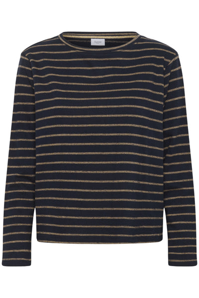 CHANDAIL SAINT-TROPEZ "OSANNA" NIGHTSKY & TANIN STRIPE