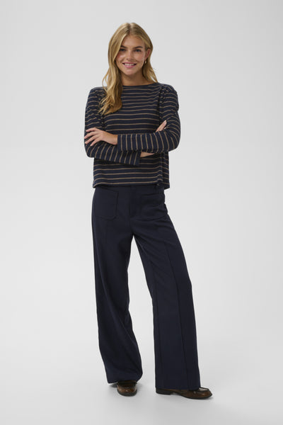 CHANDAIL SAINT-TROPEZ "OSANNA" NIGHTSKY & TANIN STRIPE
