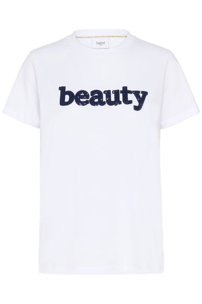 T-SHIRT SAINT-TROPEZ "OLENI" BRIGHT WHITE