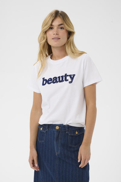 T-SHIRT SAINT-TROPEZ "OLENI" BRIGHT WHITE