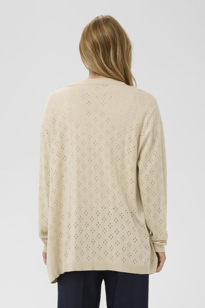 CARDIGAN SAINT-TROPEZ "OLINE" OATMEAL