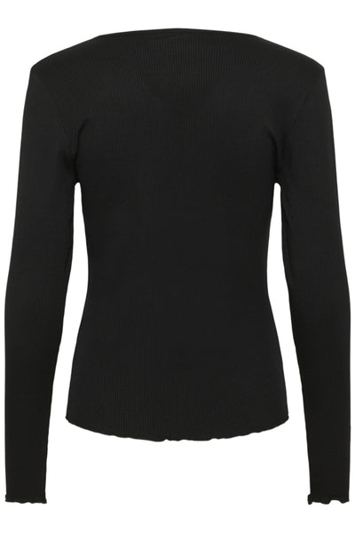 CARDIGAN SAINT-TROPEZ "OLALIA" BLACK