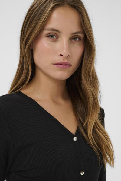 CARDIGAN SAINT-TROPEZ "OLALIA" BLACK