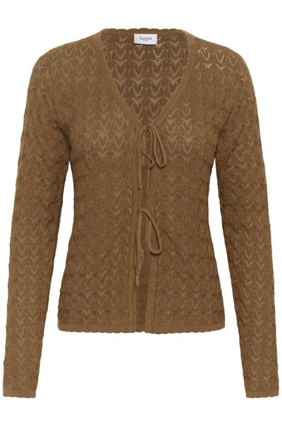 CARDIGAN SAINT-TROPEZ "RONETTE " TOASTED COCONUT