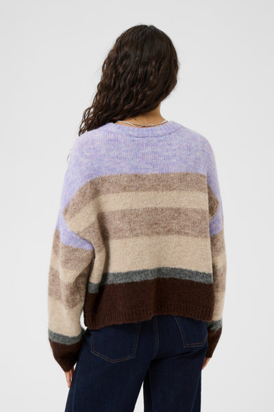 CARDIGAN SAINT-TROPEZ "SERAPHINA "CHOCOLATE LILAC