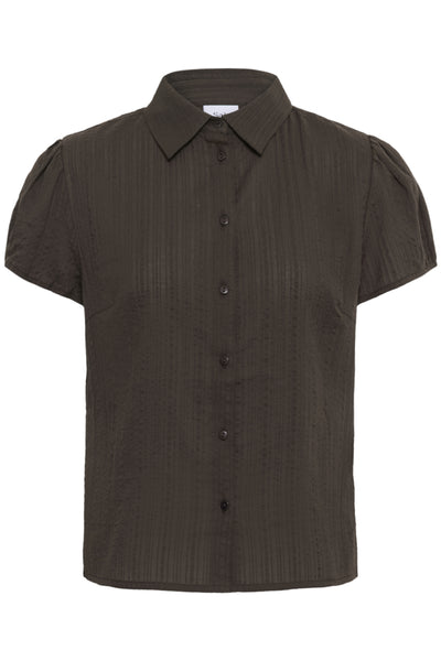 CHEMISE SAINT-TROPEZ "SABBEE" CHOCOLATE BROWN