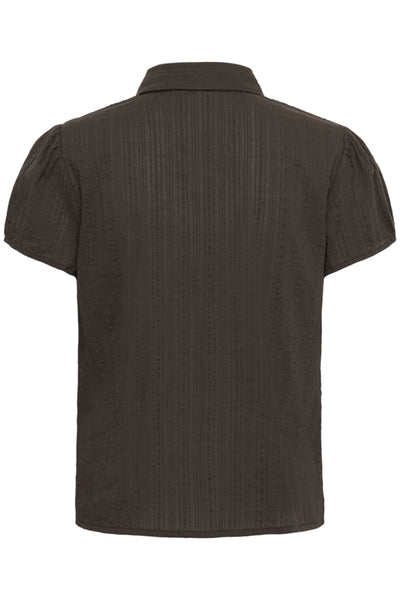CHEMISE SAINT-TROPEZ "SABBEE" CHOCOLATE BROWN