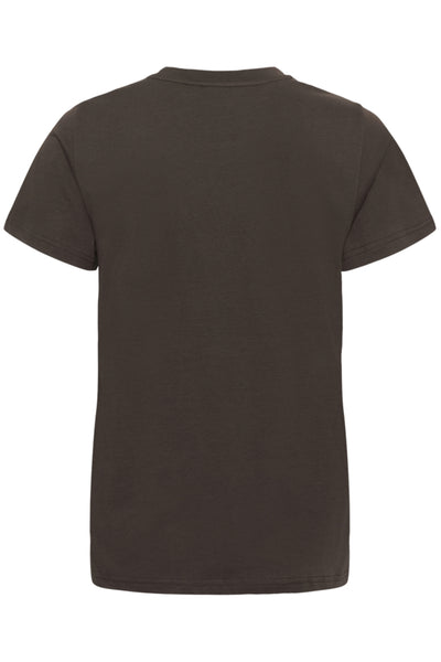 T-SHIRT SAINT-TROPEZ "SUVI" CHOCOLATE BROWN