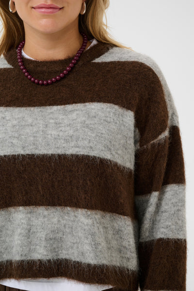 CHANDAIL SAINT-TROPEZ "TAYZIE" CHOCOLATE GREY MELANGE (30515375)