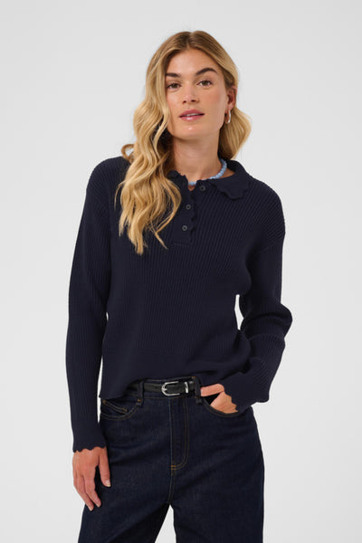 CHANDAIL SAINT-TROPEZ "TRISTEN POLO" NIGHT SKY