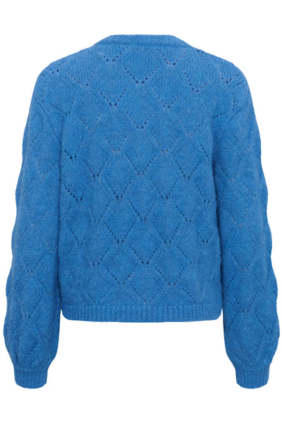 CARDIGAN SAINT-TROPEZ "TABBATHA" LICHEN BLUE MELANGE