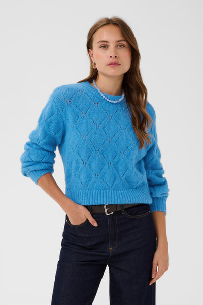 CHANDAIL SAINT-TROPEZ "TABBATHA" LICHEN BLUE MELANGE