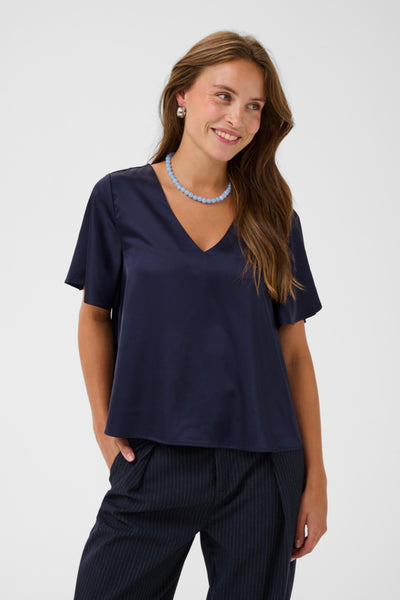 BLOUSE SAINT-TROPEZ "LODISA" NIGHT SKY