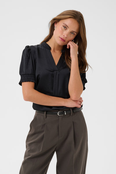 BLOUSE SAINT-TROPEZ "PANAN" BLACK (30515667)