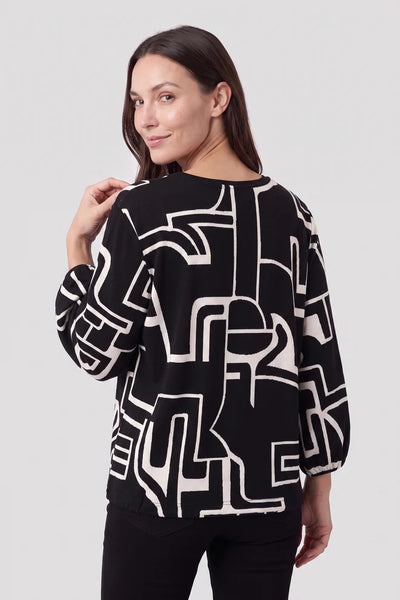 CHANDAIL BRANDTEX "ABSTRAIT" BLACK (40010)