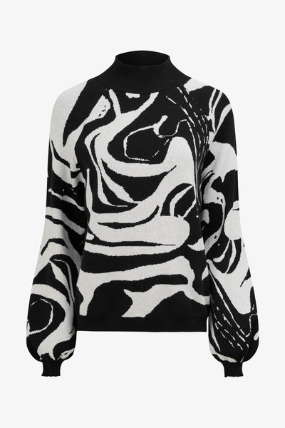 CHANDAIL M. ITALY "TRICOT" BLACK COMBO (33-3700X)